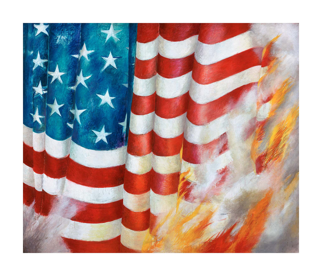 In Support of the First Amendment (1992) - Digital Archival Print