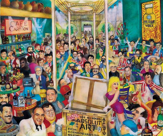 Absolut Cenedella - Café Carillon