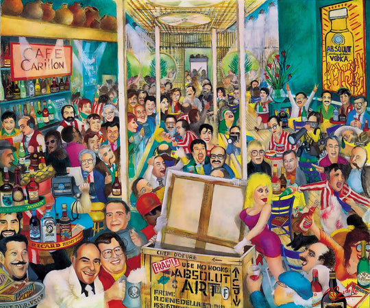 Absolut Cenedella - Café Carillon