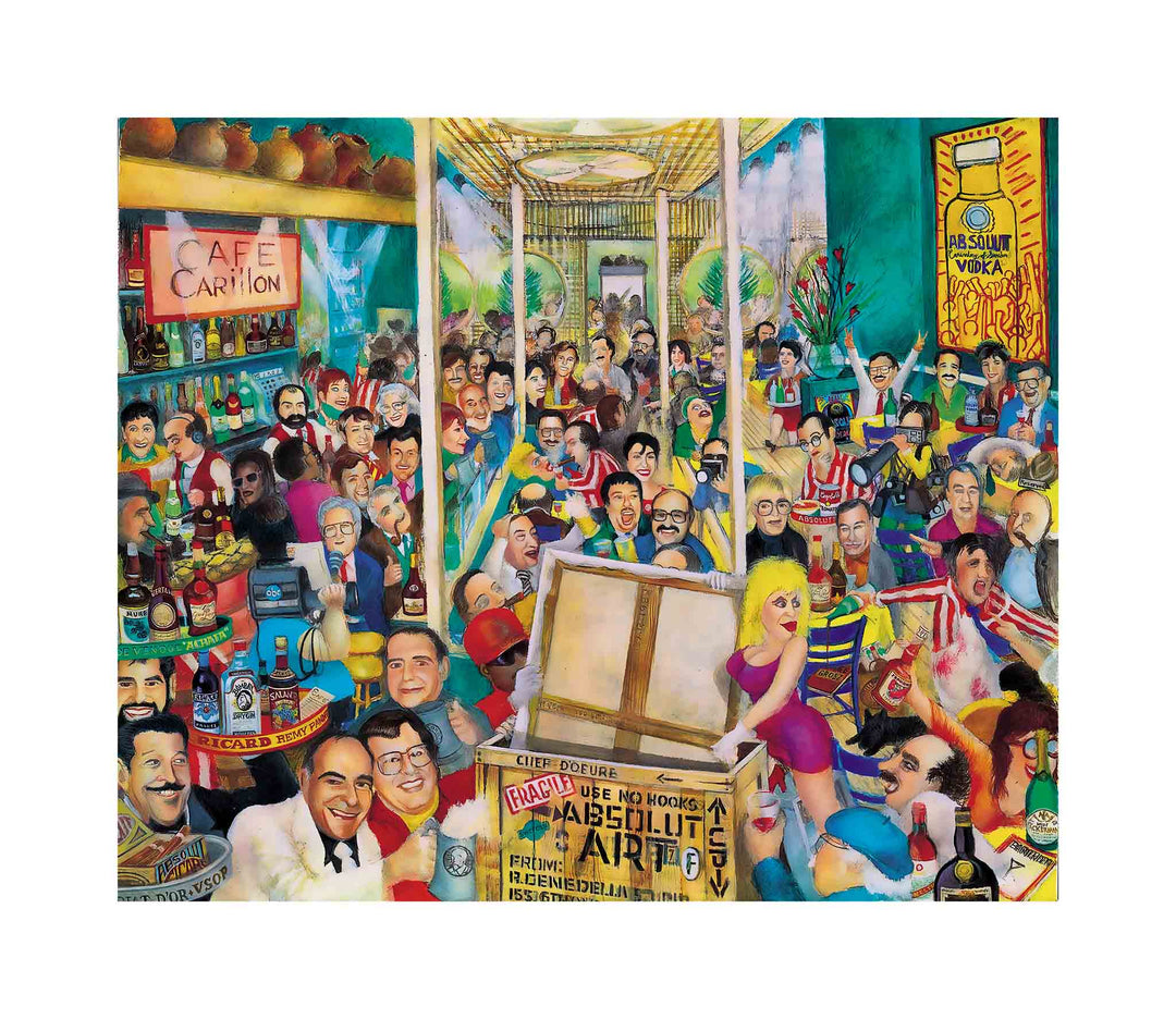 Absolut Cenedella - Café Carillon