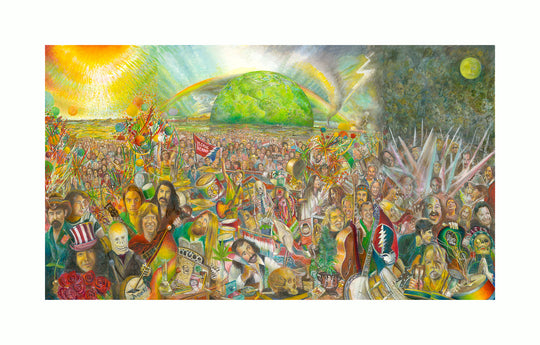 Jerry Garcia Bob Weir Phil Lesh Robert Cenedella 1960s Music 1970s 1980s 1990s