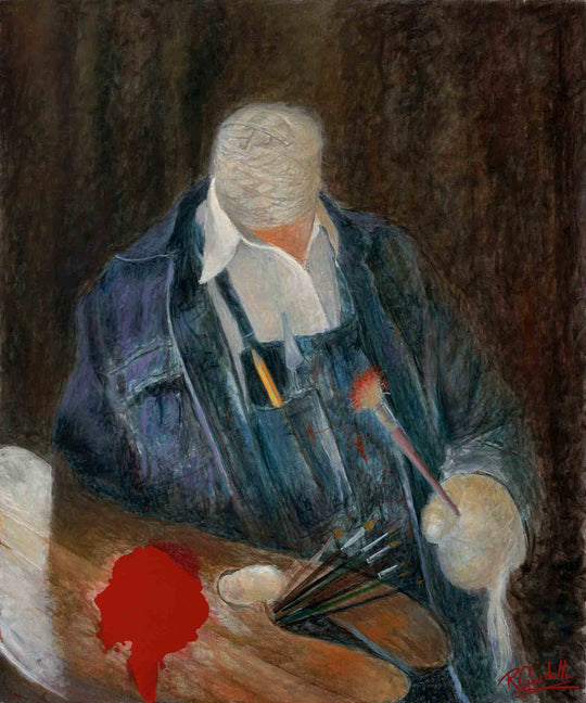 After the Accident - Self-Portrait