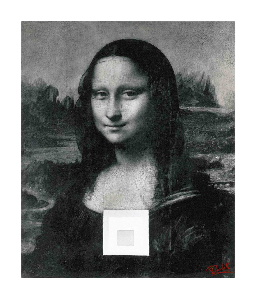Mona Lisa with Albers
